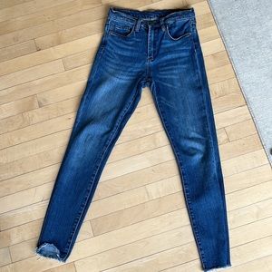 BLANK NYC blue denim skinny jeans